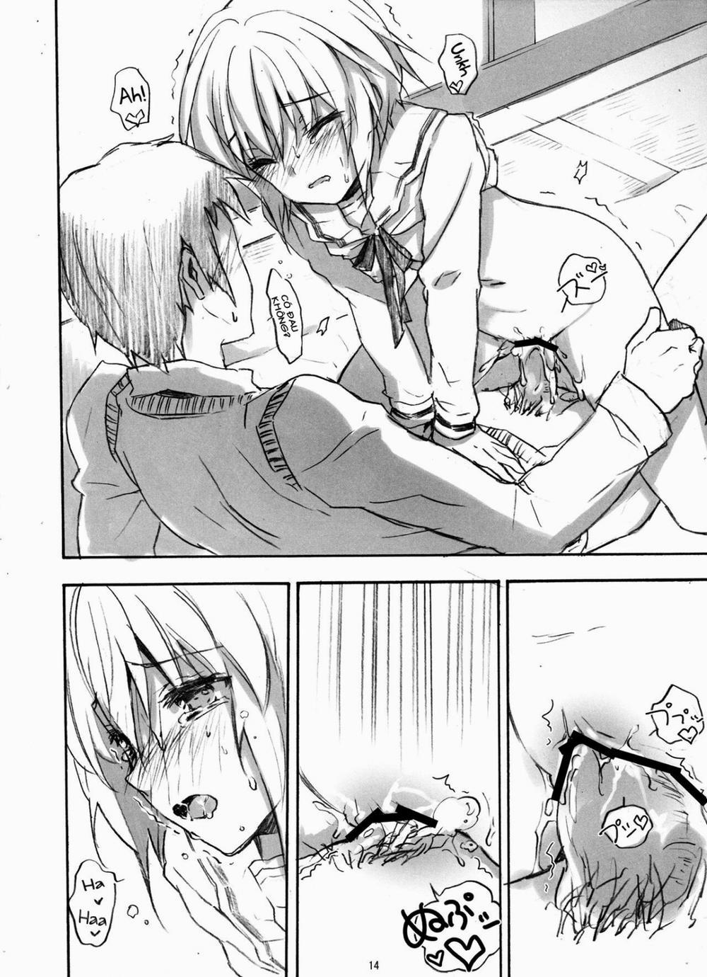 Ima, Ai ni Yukimasu (Suzumiya Haruhi no Shoushitsu) Oneshot trang 14