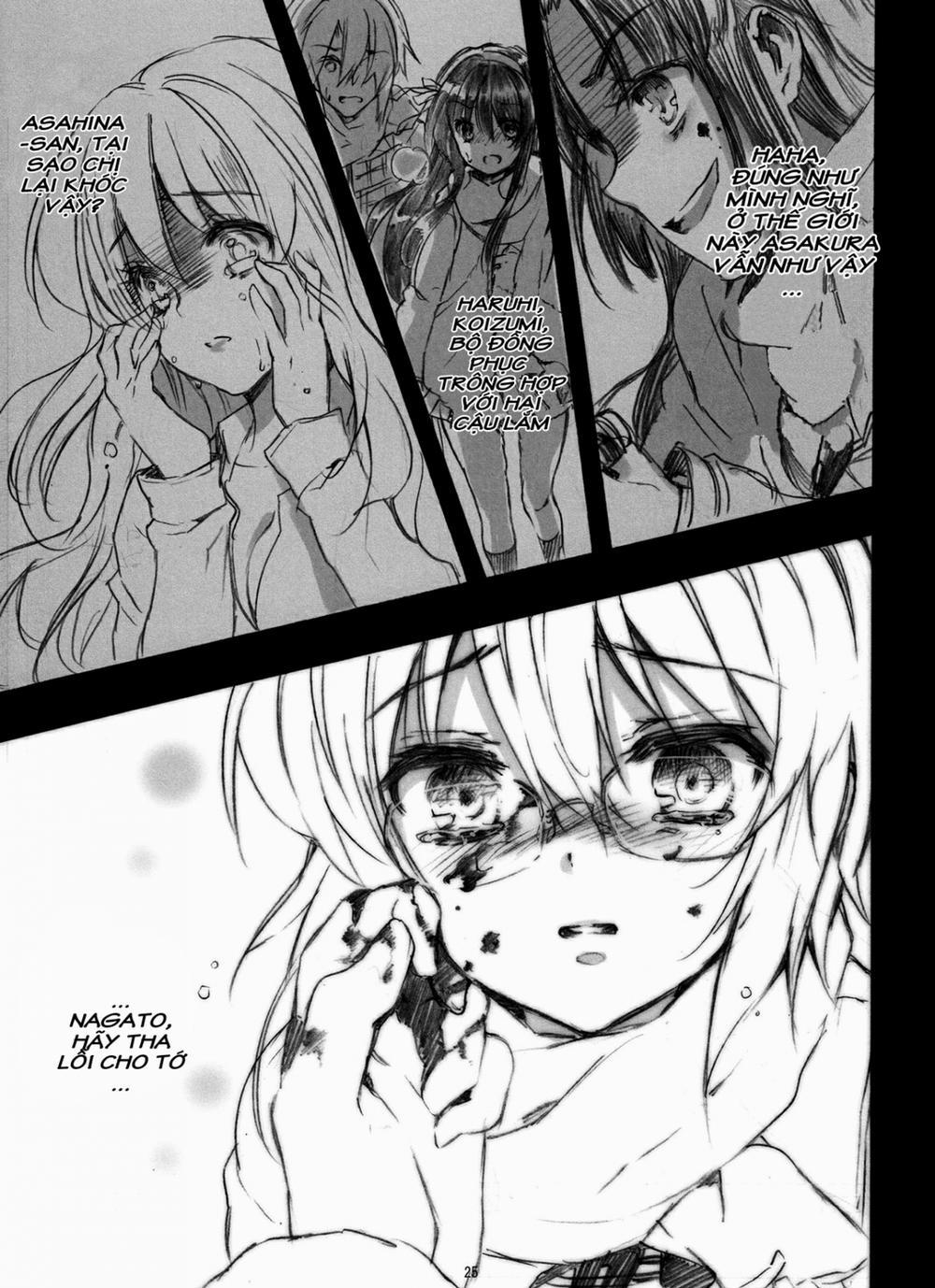 Ima, Ai ni Yukimasu (Suzumiya Haruhi no Shoushitsu) Oneshot trang 25