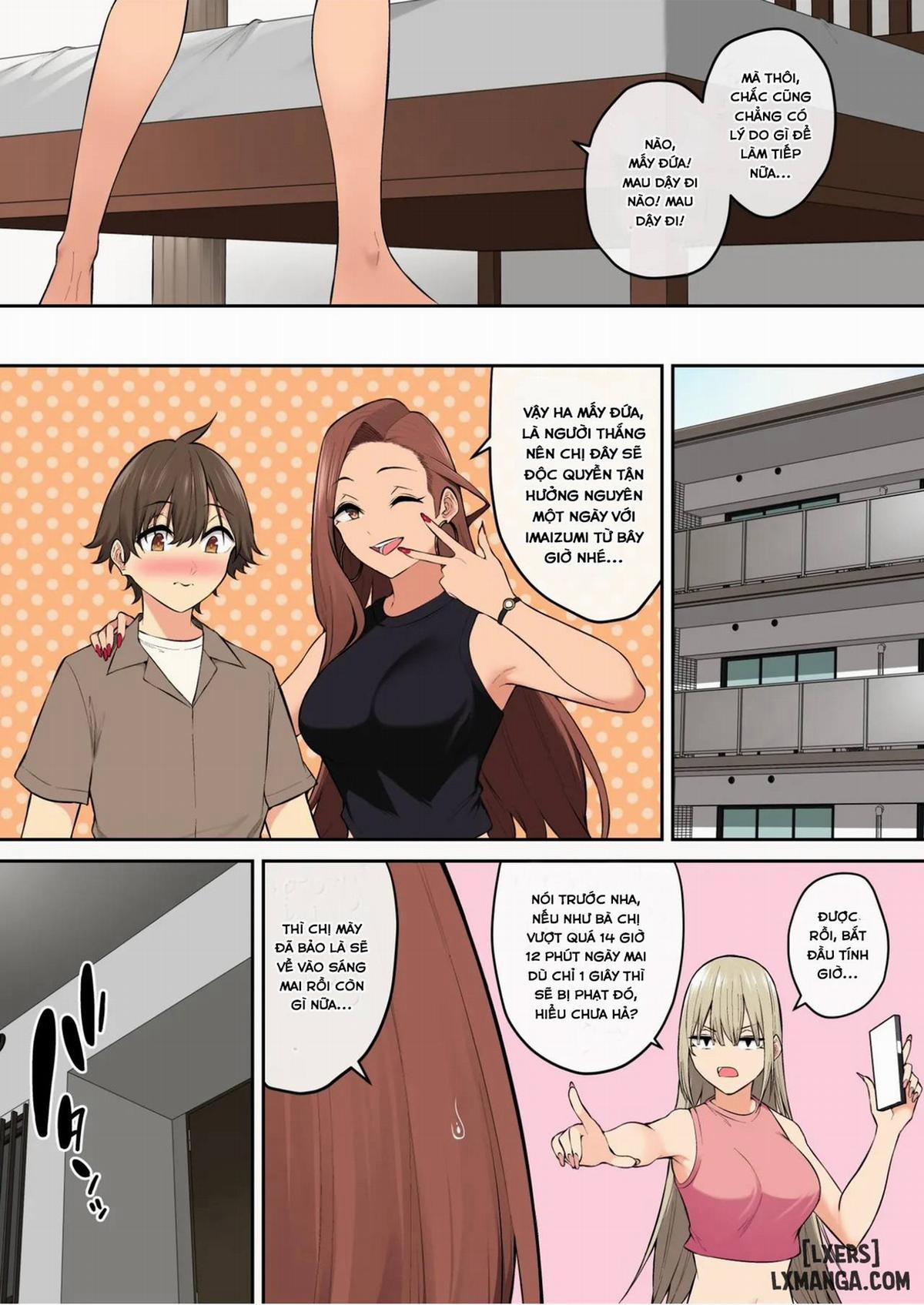 Imaizumi đưa cả bầy gyaru về nhà mình 7 Oneshot trang 52