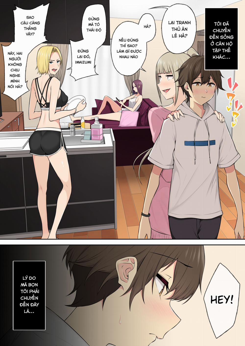 Imaizumi đưa cả bầy Gyaru về nhà mình 4.1 trang 1