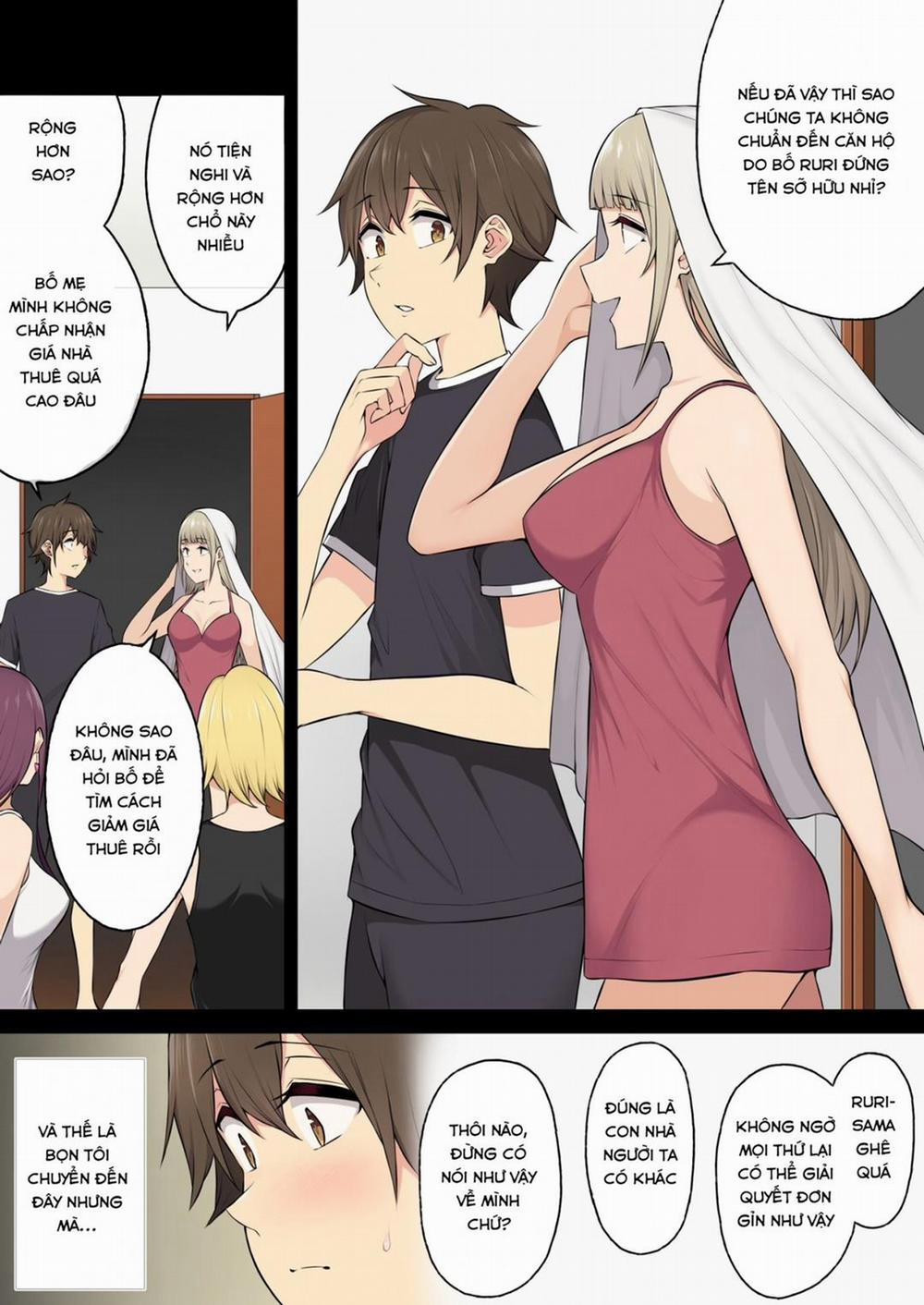 Imaizumi đưa cả bầy Gyaru về nhà mình 4 trang 4