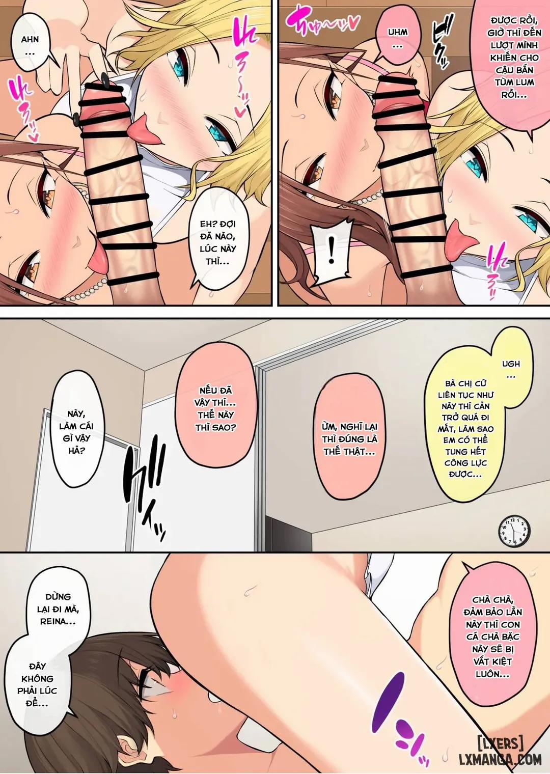 Imaizumi đưa cả bầy Gyaru về nhà mình 7 trang 15