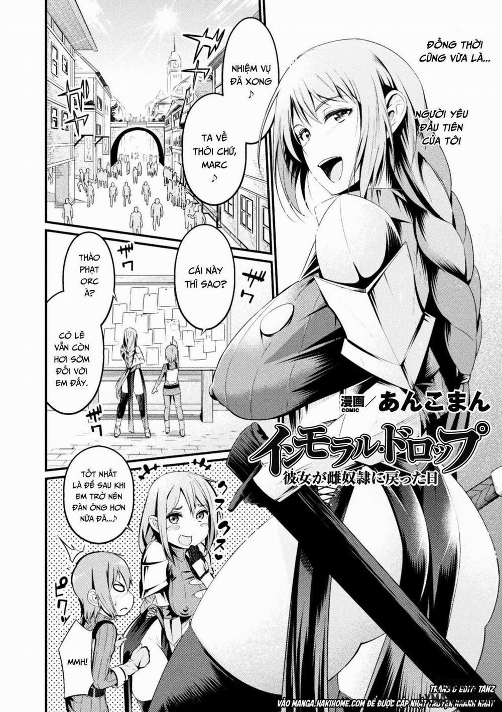 Immoral Drop - The Day My Lover Fell Back Into Slavery Oneshot trang 1