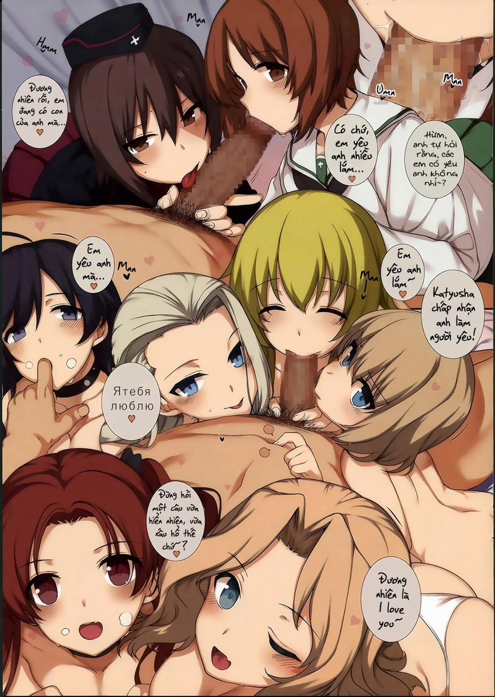 Immoral Girls Party (Girls Und Panzer) Oneshot (Màu) trang 21