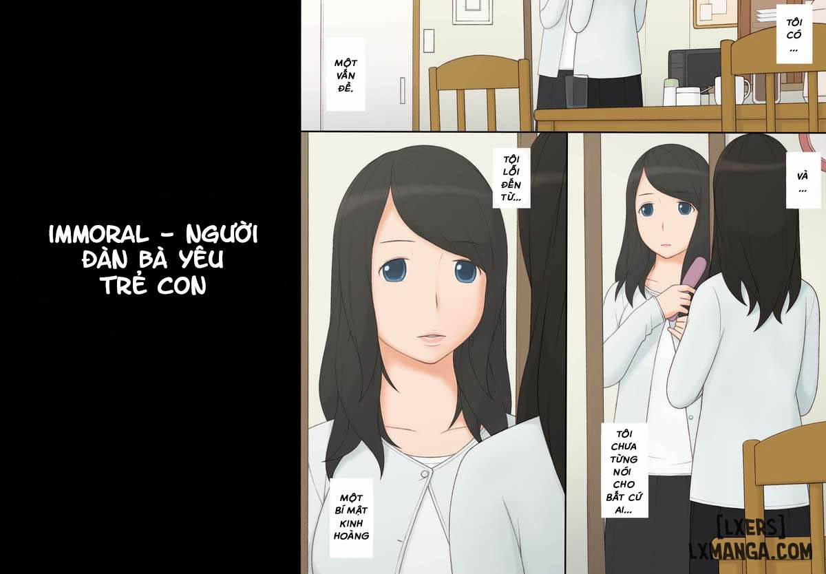 Immoral - The Woman Who Loves Kids 1 trang 2