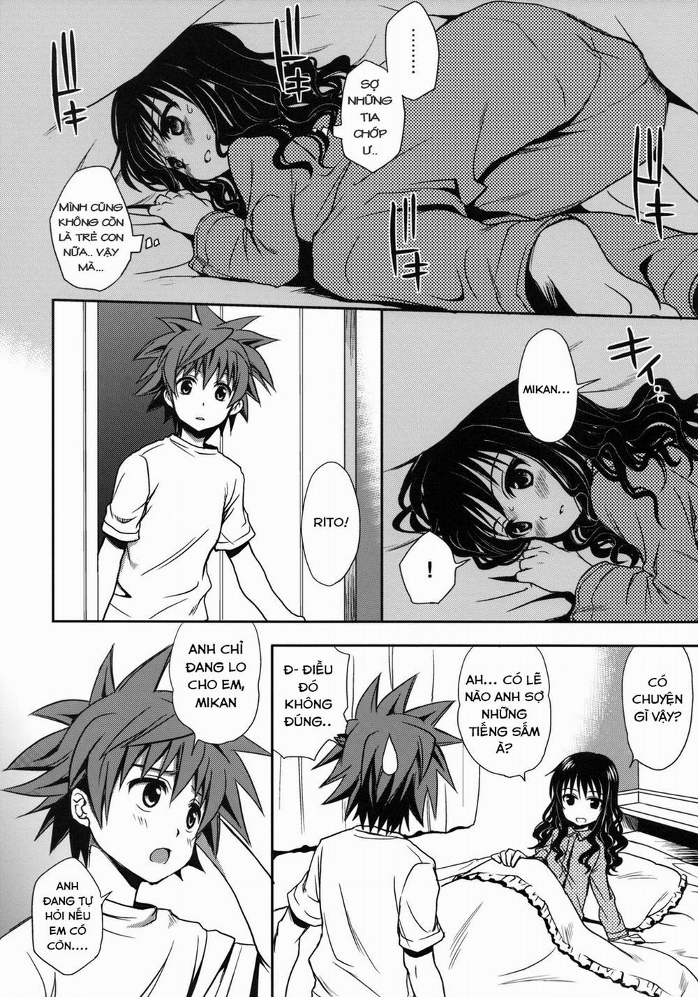Imouto Mikan (To LOVE-Ru) Oneshot trang 9