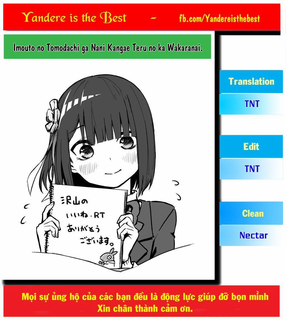 Imouto No Tomodachi Ga Nani Kangae Teru No Ka Wakaranai 11.5 trang 0