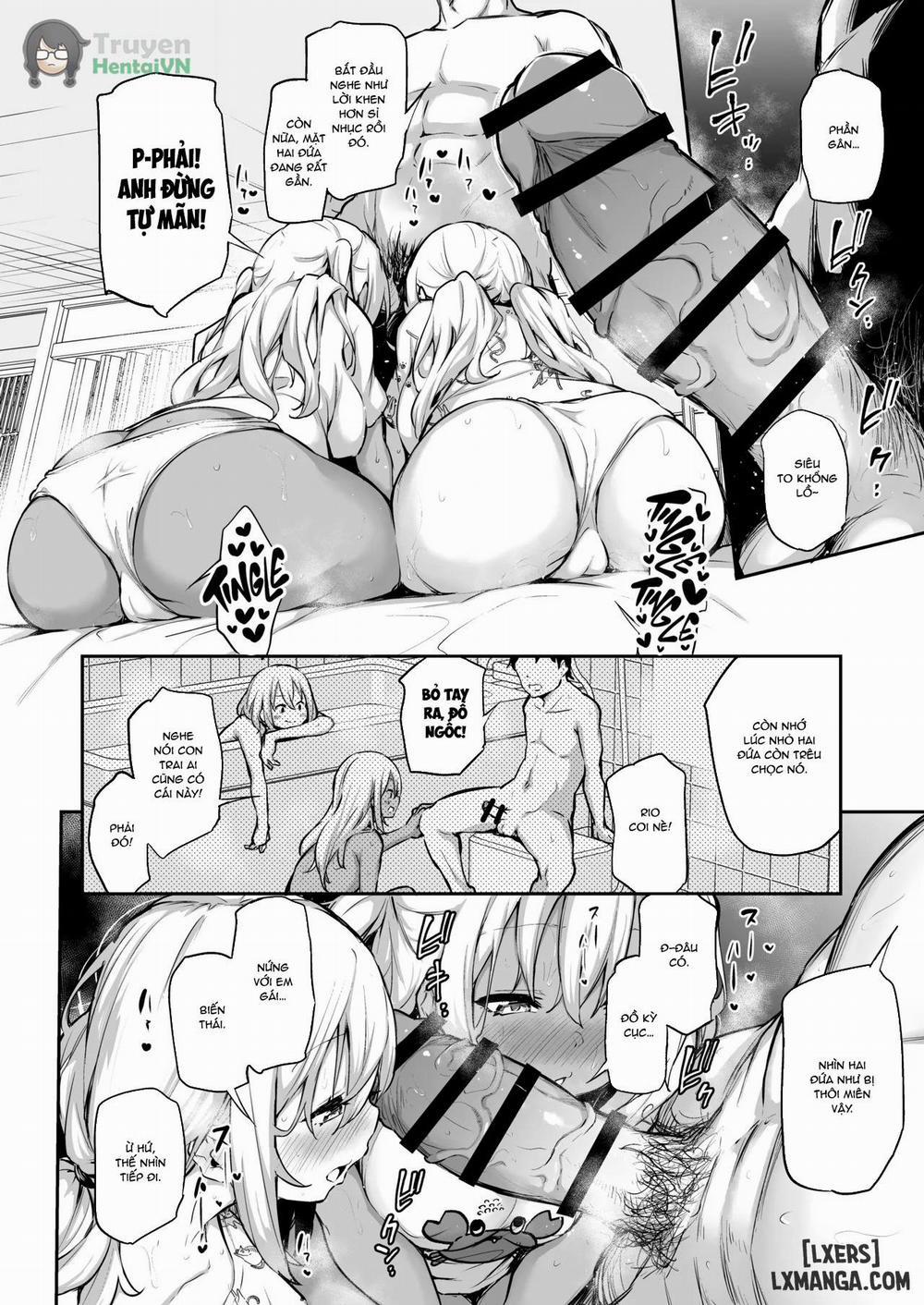 Imouto-tachi o Haramasenai to Derarenai Mura Oneshot trang 12