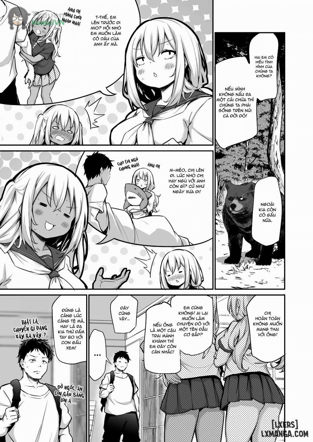 Imouto-tachi o Haramasenai to Derarenai Mura Oneshot trang 7