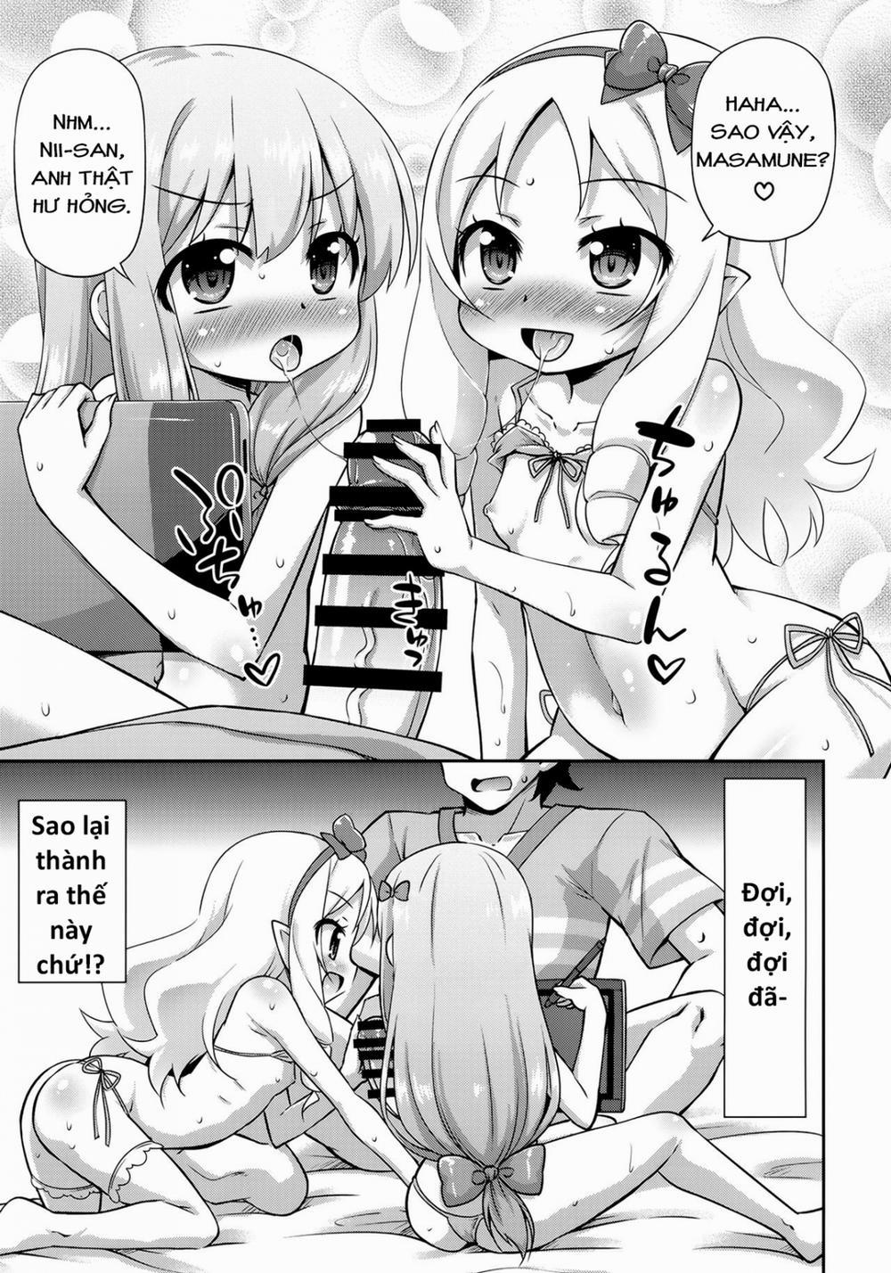 Imouto to Ero LigNov o Tsukurou (Eromanga-sensei) Oneshot trang 2