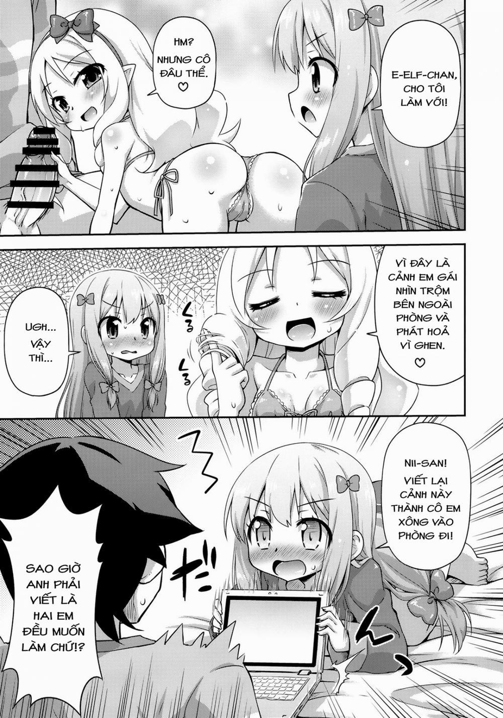 Imouto to Ero LigNov o Tsukurou (Eromanga-sensei) Oneshot trang 8