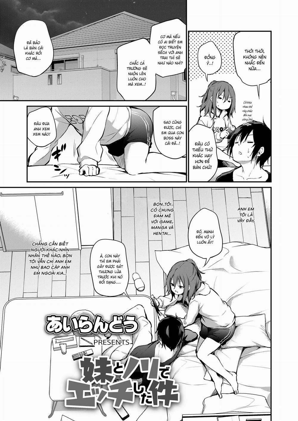 Imouto to Nori de Ecchi Shita Ken Oneshot trang 3