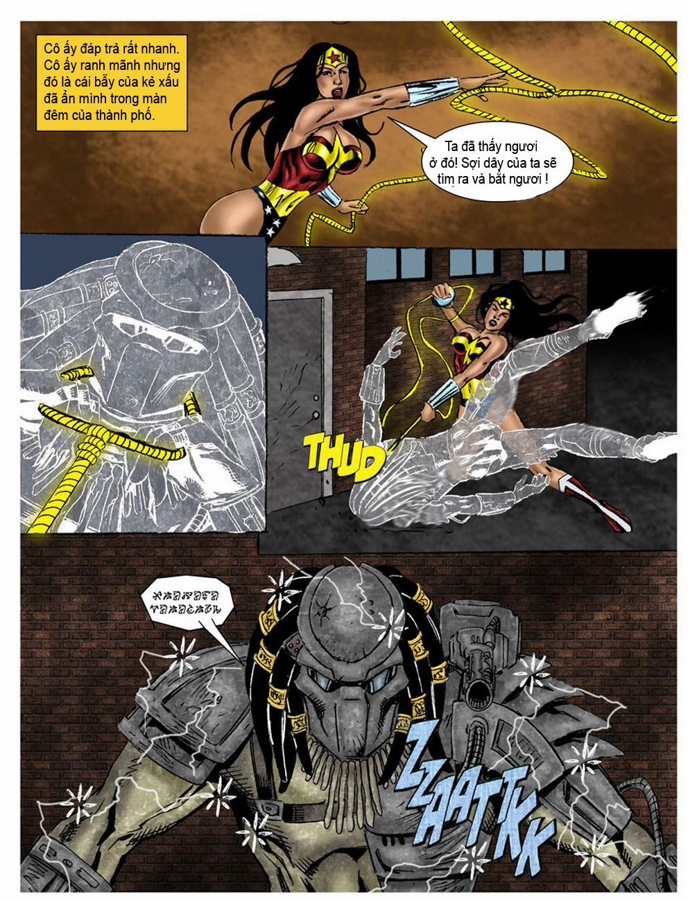 In The Clutches Of The Predator (Wonder Woman) -Full Color 1 trang 12
