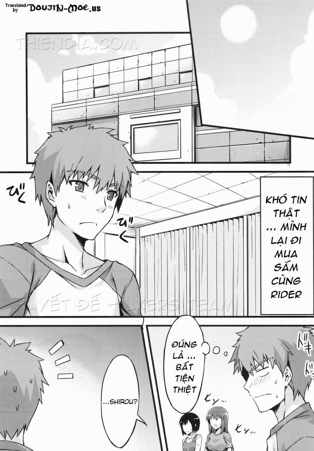 In the Dressing Room with Rider-san (Fate Stay Night) Oneshot trang 4
