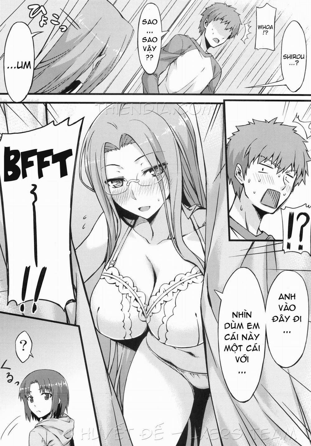 In the Dressing Room with Rider-san (Fate Stay Night) Oneshot trang 7