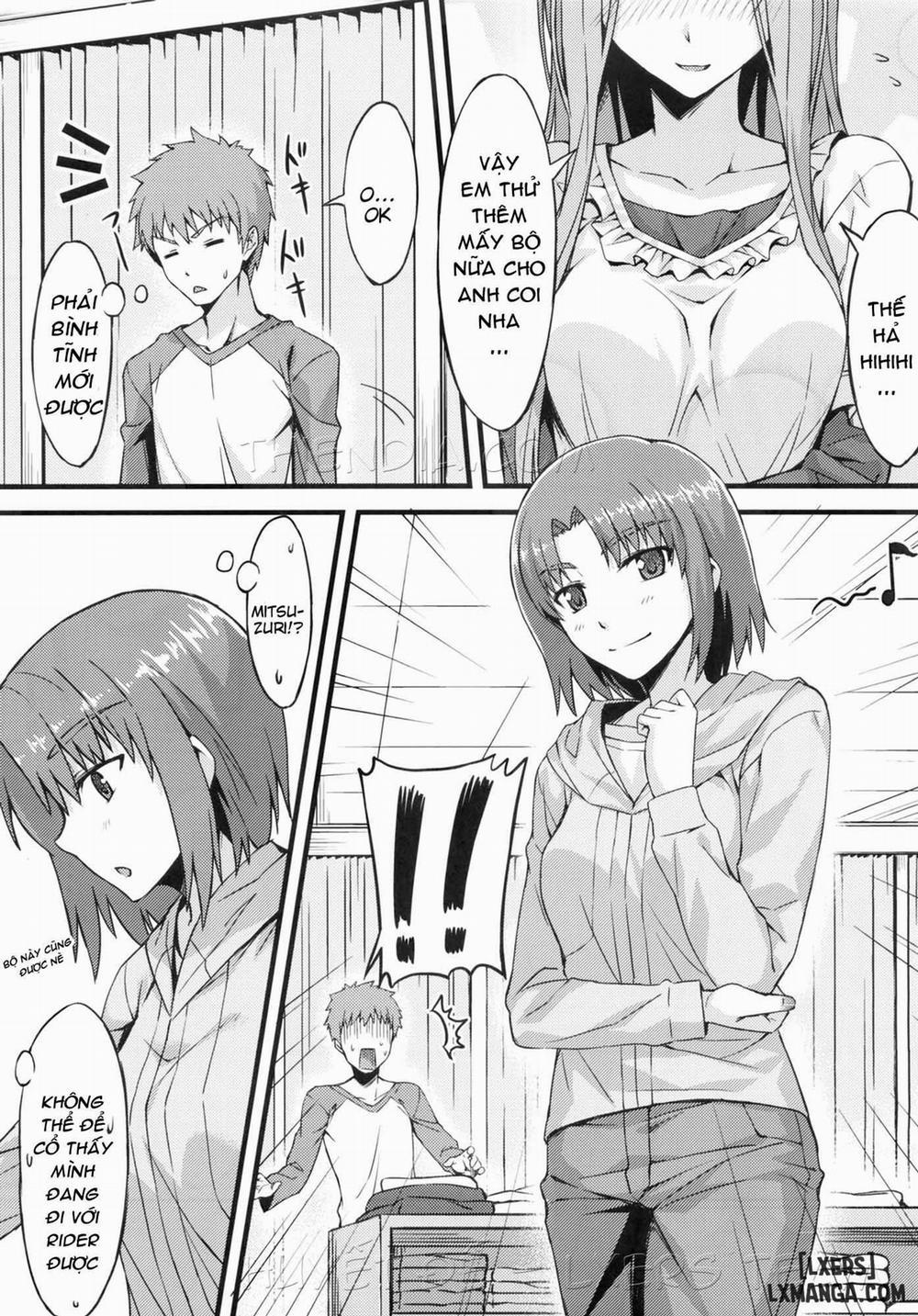 In the Dressing Room with Rider-san Oneshot trang 5