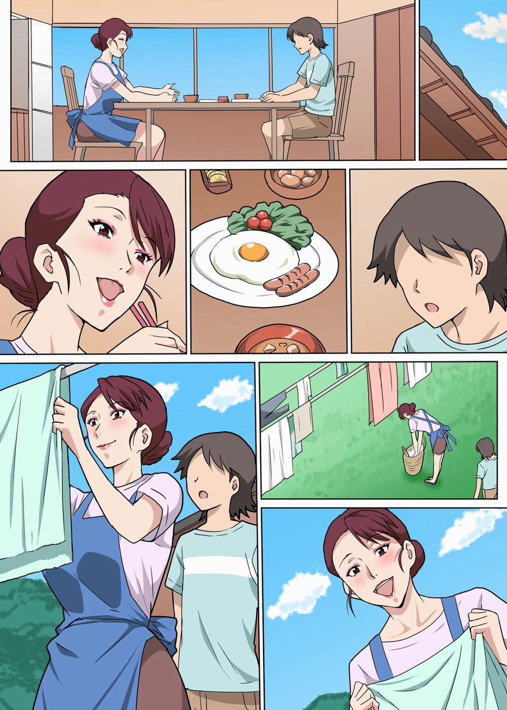 Inaka de Oba-san to Mechamecha Sex Shita Hanashi Oneshot trang 6