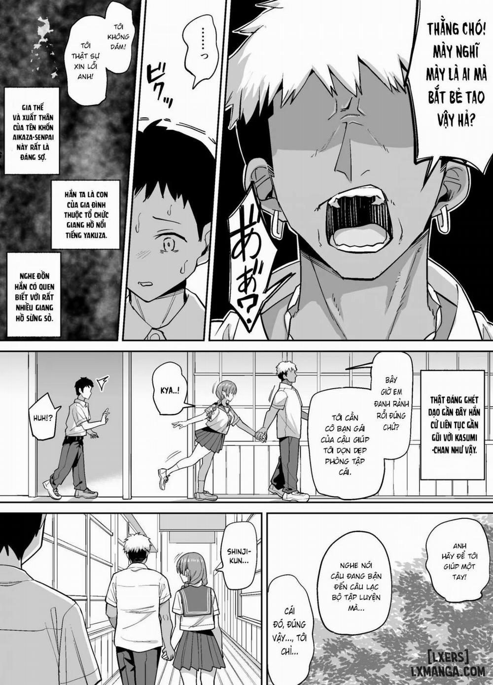 Inaka de wa Kawaii Kanojo wo Furyou no Senpai ni Netorare Oneshot trang 7