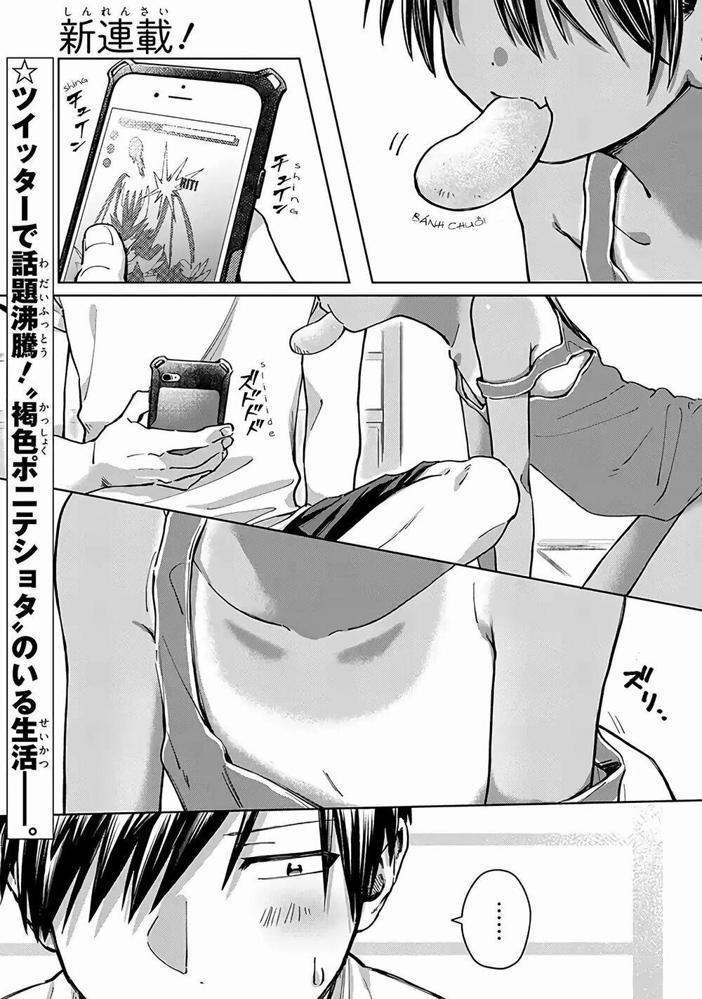Inaka Ni Kaeru To Yakeni Jiben Ni Natsuita Kasshoku Ponytail Shota Ga Iru 1 trang 0