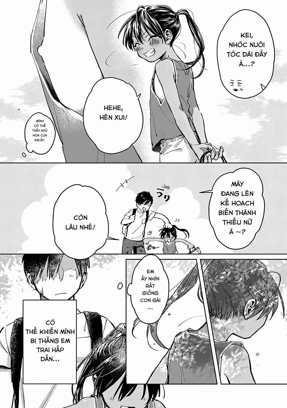 Inaka Ni Kaeru To Yakeni Jiben Ni Natsuita Kasshoku Ponytail Shota Ga Iru 1 trang 5