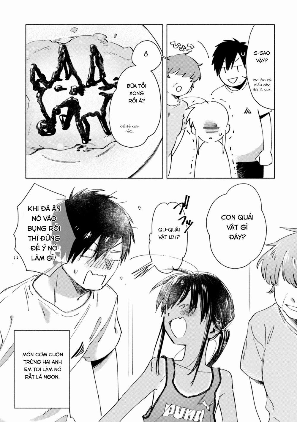 Inaka Ni Kaeru To Yakeni Jiben Ni Natsuita Kasshoku Ponytail Shota Ga Iru 13 trang 12