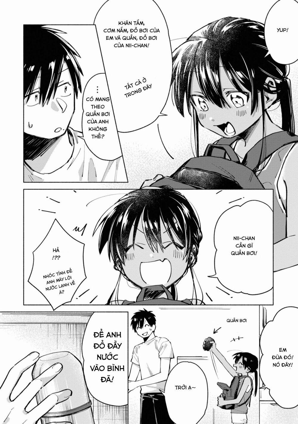 Inaka Ni Kaeru To Yakeni Jiben Ni Natsuita Kasshoku Ponytail Shota Ga Iru 4 trang 1