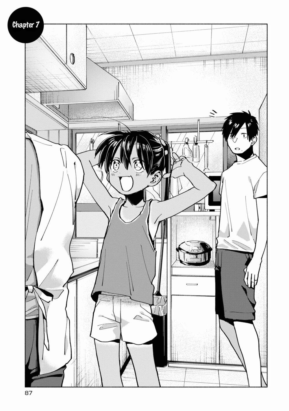 Inaka Ni Kaeru To Yakeni Jiben Ni Natsuita Kasshoku Ponytail Shota Ga Iru 7 trang 0