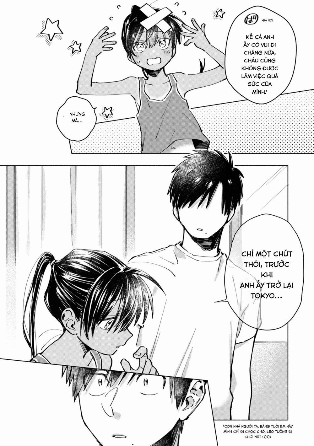 Inaka Ni Kaeru To Yakeni Jiben Ni Natsuita Kasshoku Ponytail Shota Ga Iru 7 trang 11