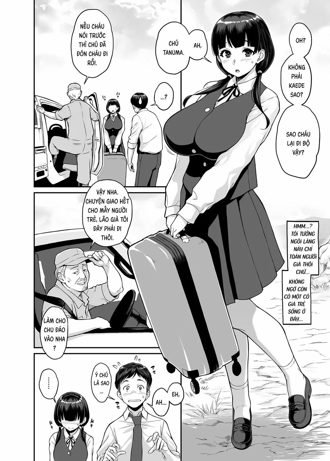 Inaka Seikatsu Kozukuri Ganbou JK Tsuki Bukken Oneshot trang 3
