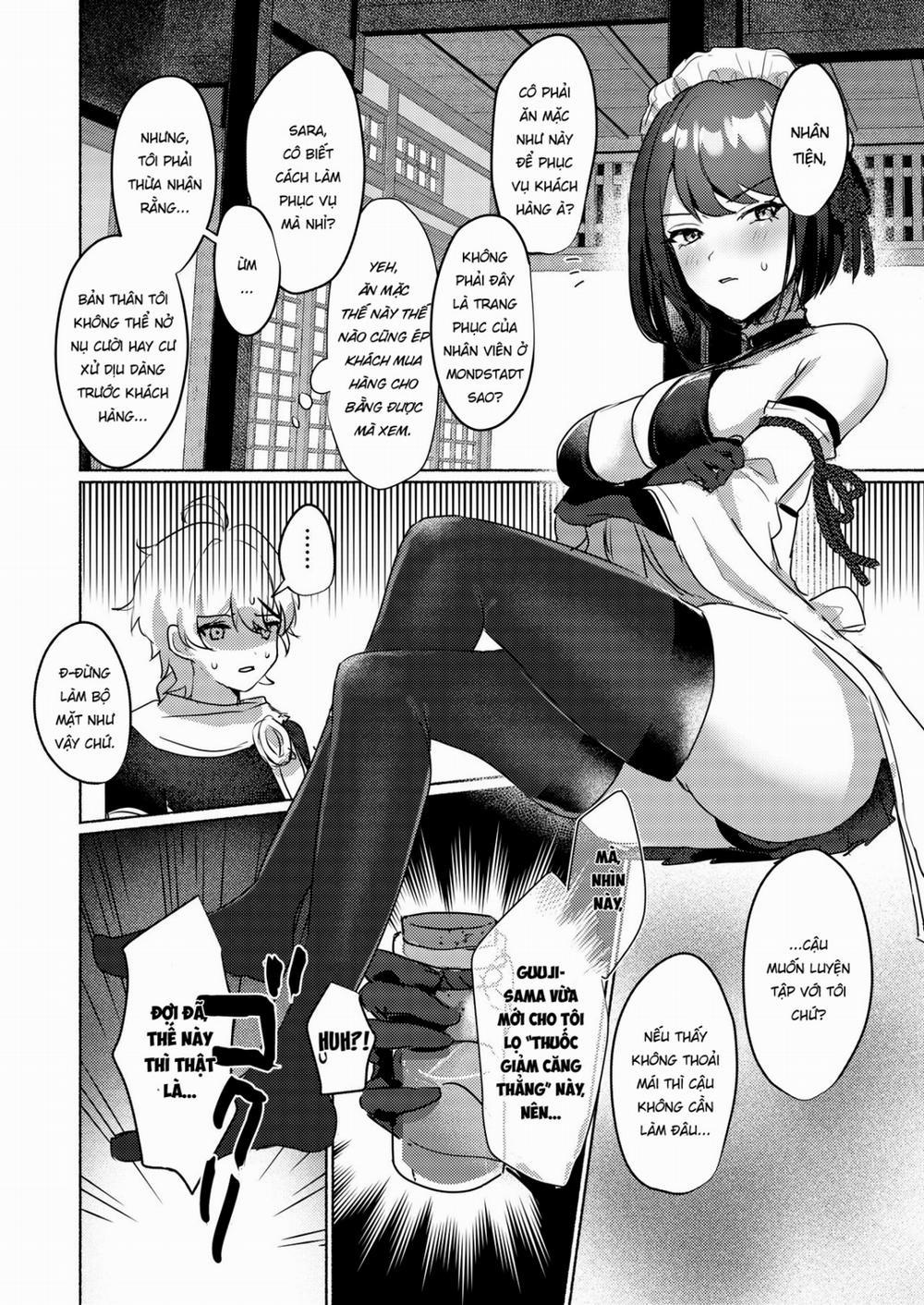 Inazuma Clumsy Maid Chaya ~Cosplay Sex With The Unusually Horny Maids Oneshot trang 18