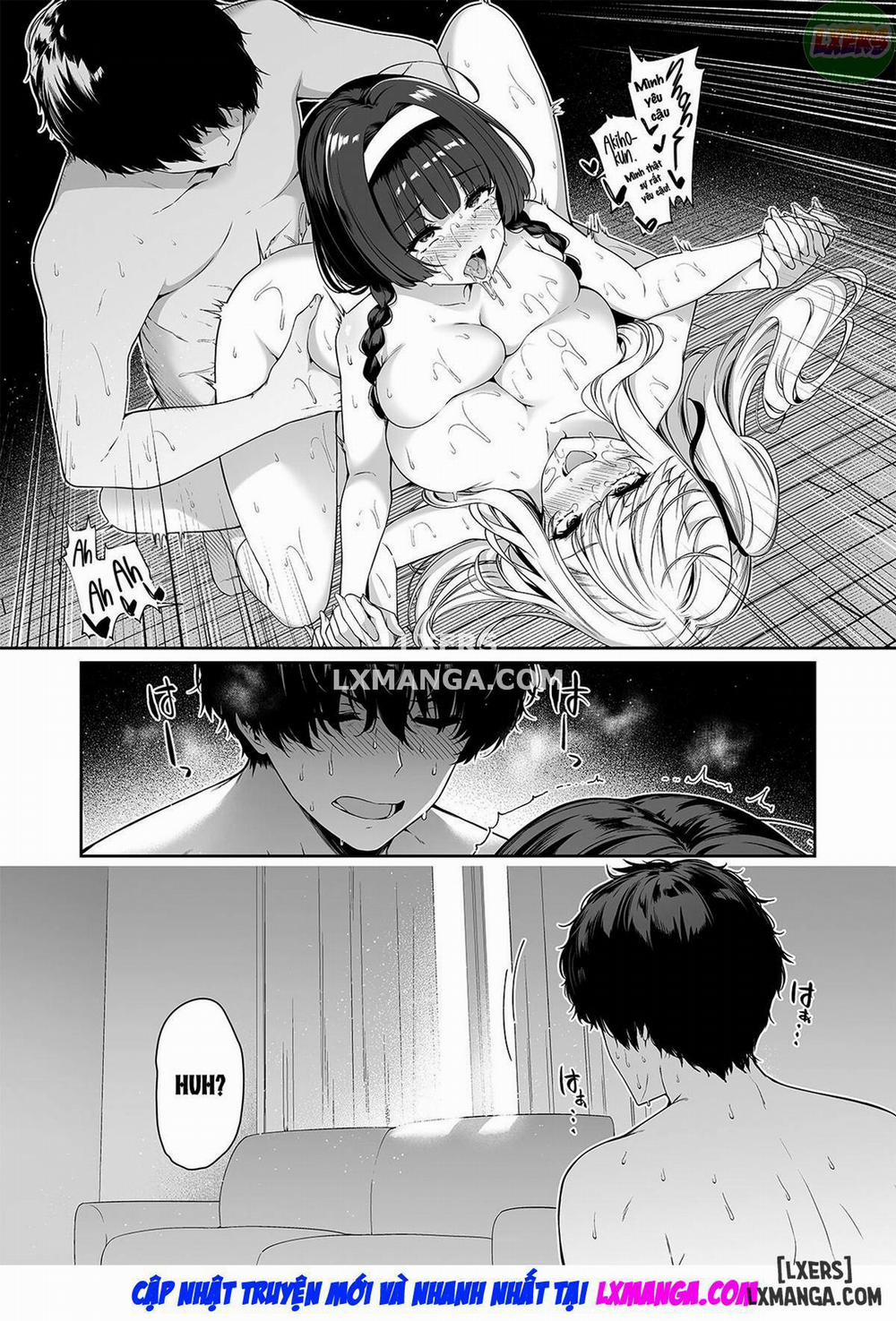 InCha Couple ga You Gal-tachi to SEX Training Suru Hanashi 4 END trang 55