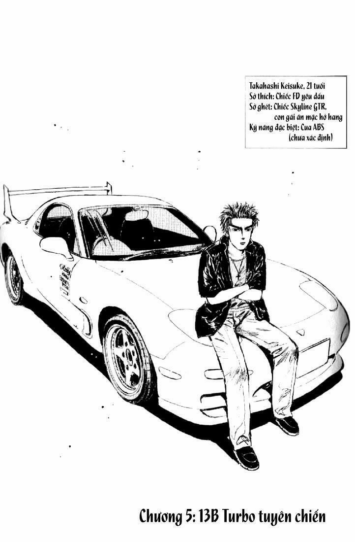 Initial D 0 0 0 Turbo tuyên chiến trang 0