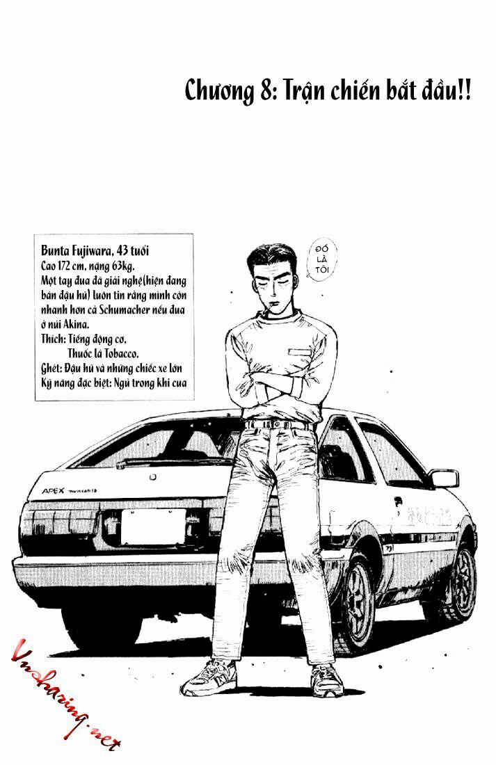 Initial D 0 0 Trận chiến bắt đầu trang 0