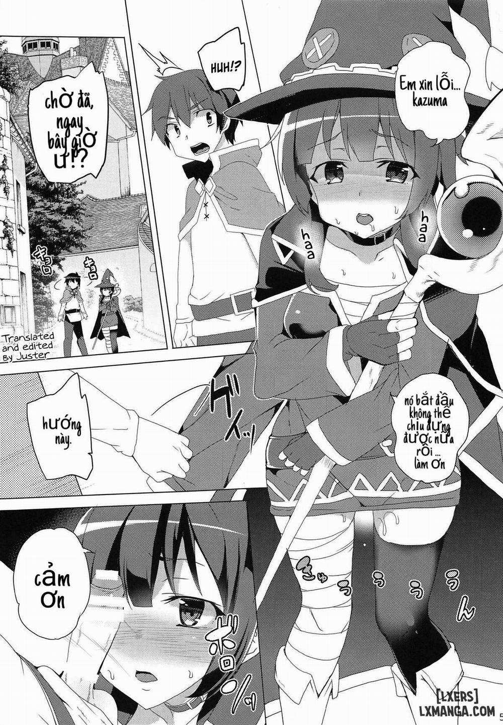 Inmon Megumin - Crotch Tattoo Megumin Oneshot trang 3