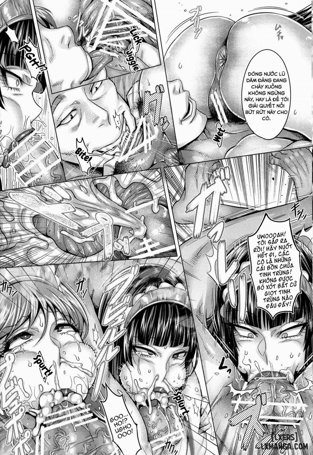 Inran Iemoto no Sennou Nakadashi Settai Oneshot trang 10