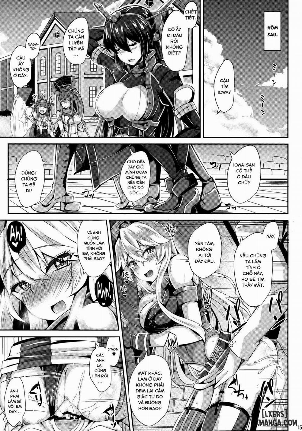 Iowa to Mechamecha Ecchi Suru Hon Oneshot trang 15