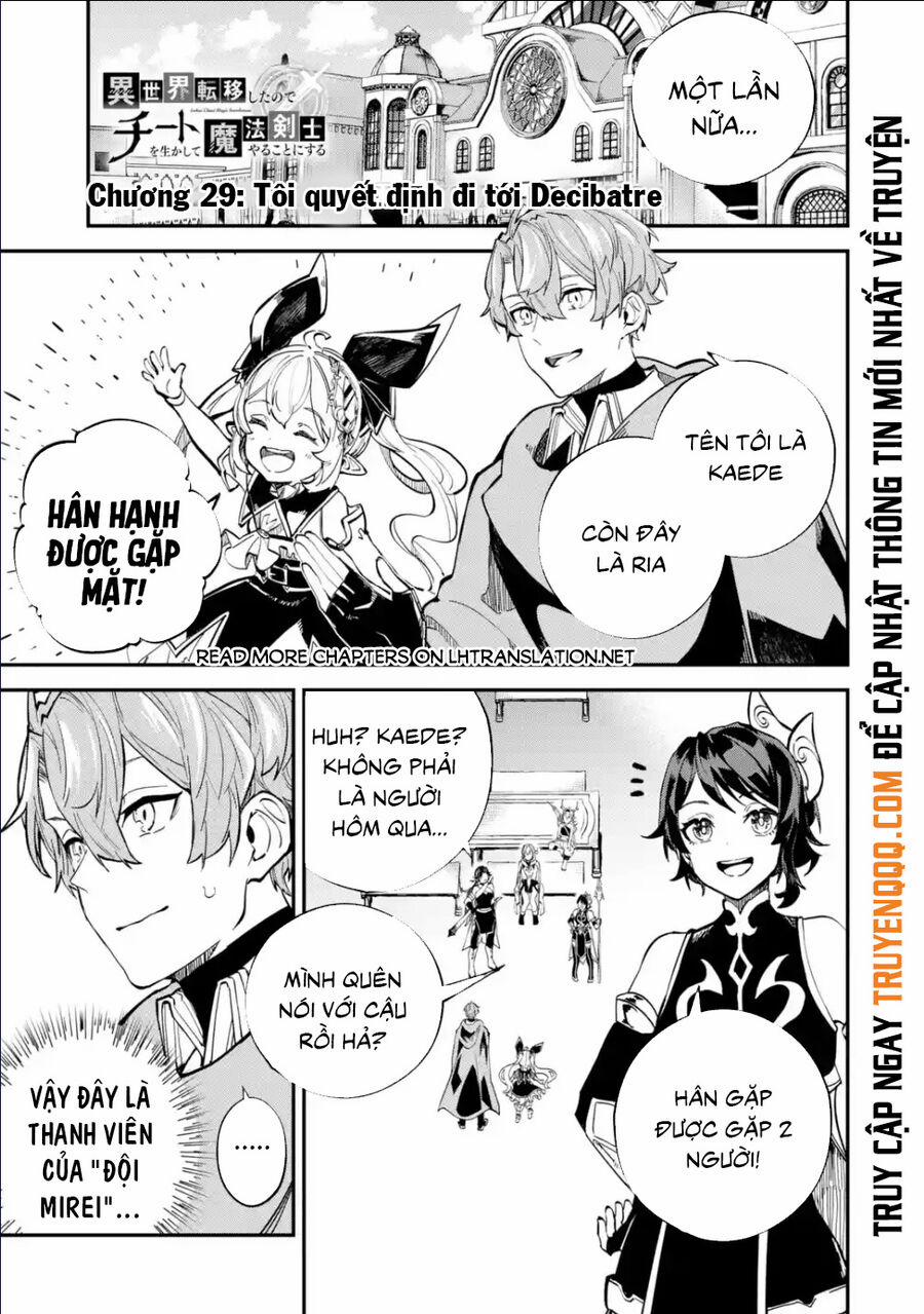 Isekai Cheat Magic Swordsman 29.1 trang 1