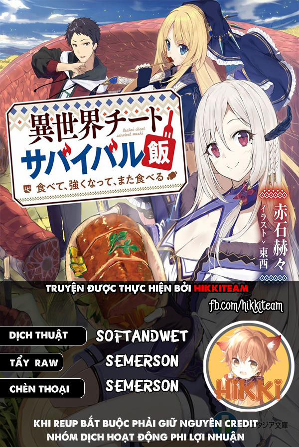 Isekai Cheat Survival Meshi 10 trang 0