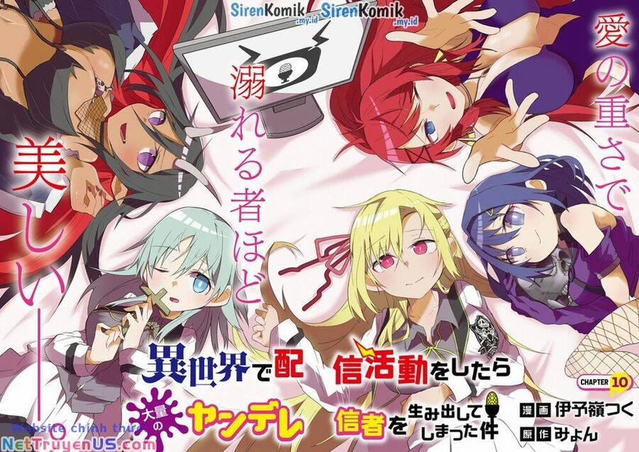 Isekai De Haishin Katsudou Wo Shitara Tairyou No Yandere Shinja Wo Umidashite Shimatta Ken 10 trang 15