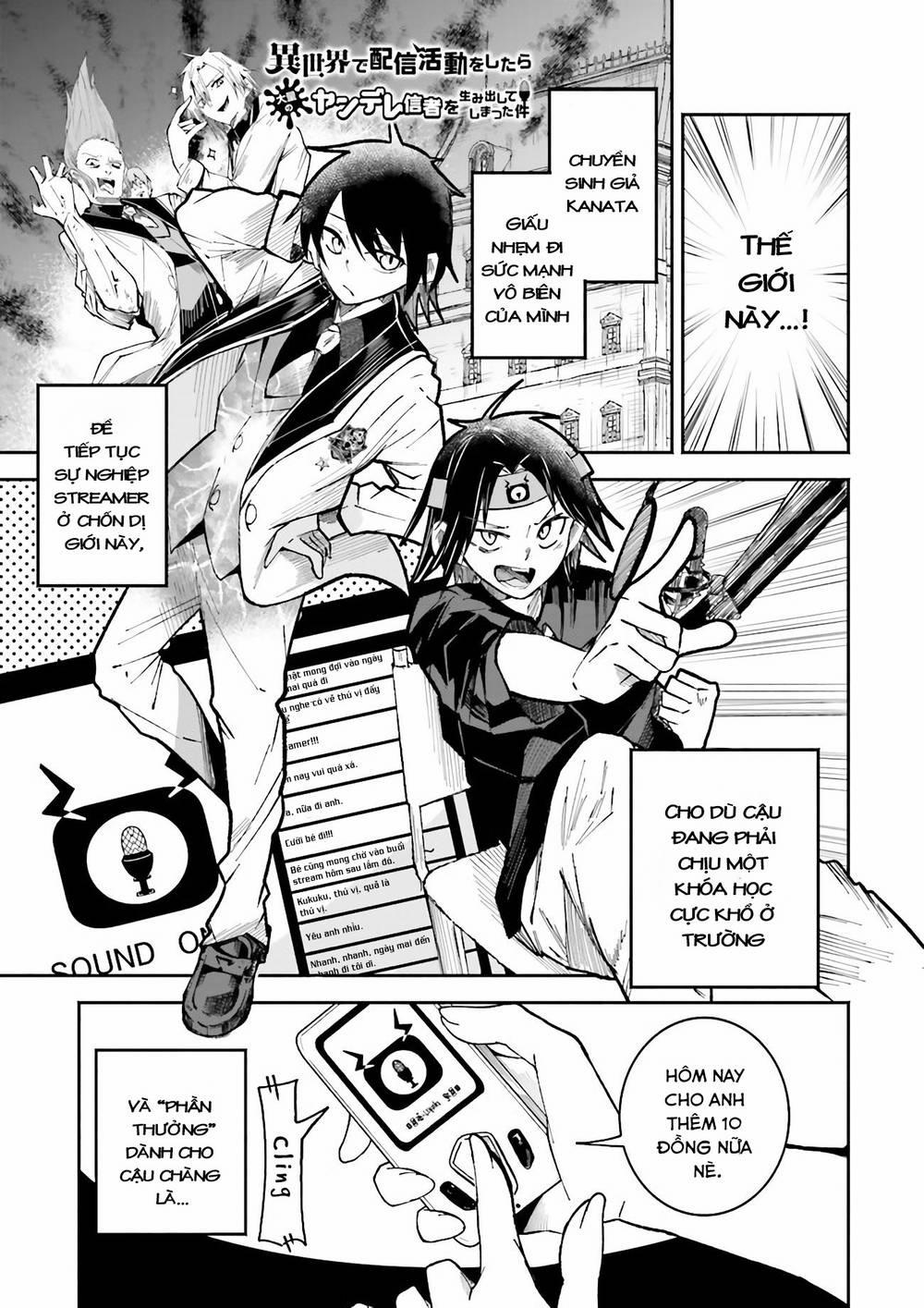 Isekai De Haishin Katsudou Wo Shitara Tairyou No Yandere Shinja Wo Umidashite Shimatta Ken 2 trang 0