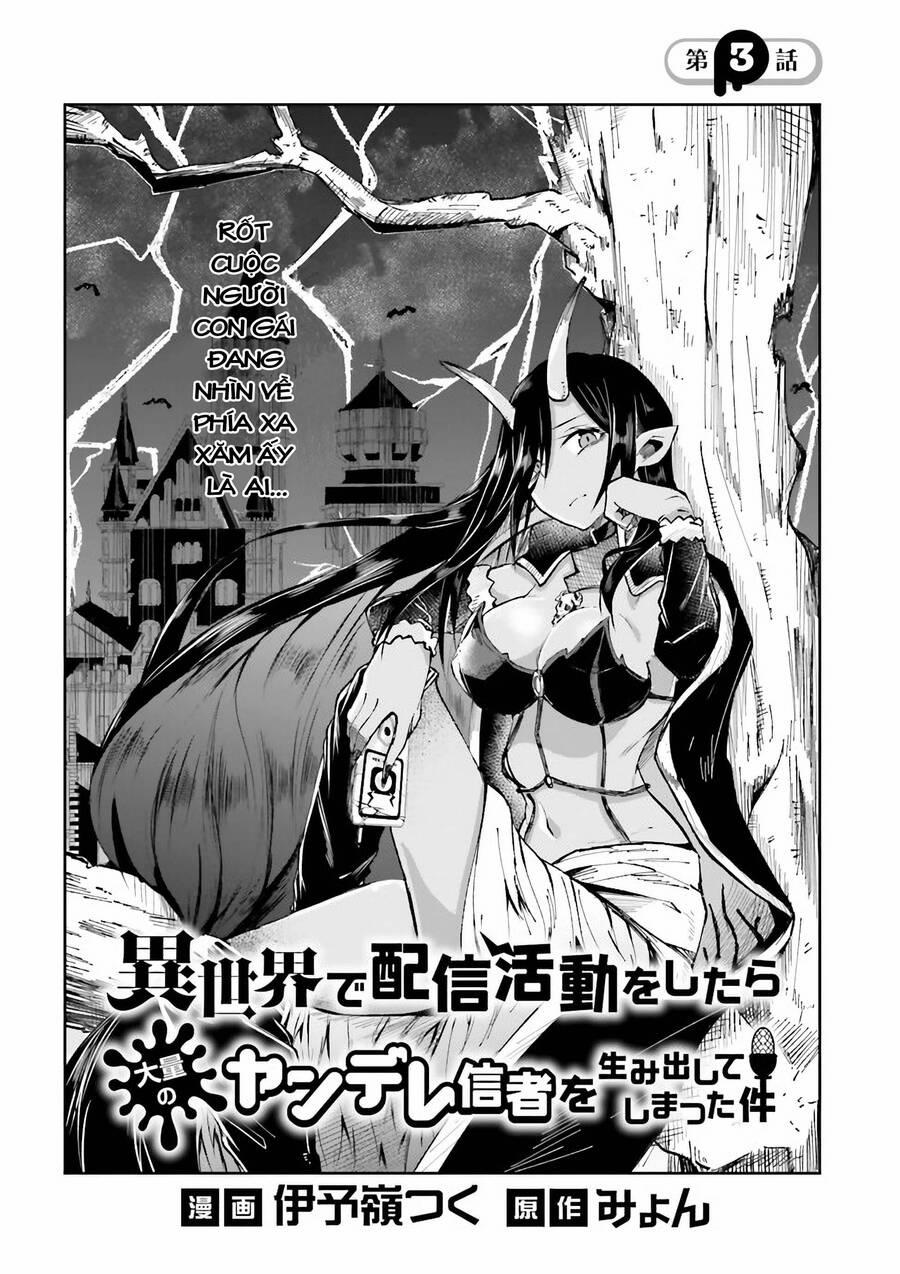 Isekai De Haishin Katsudou Wo Shitara Tairyou No Yandere Shinja Wo Umidashite Shimatta Ken 3 trang 1