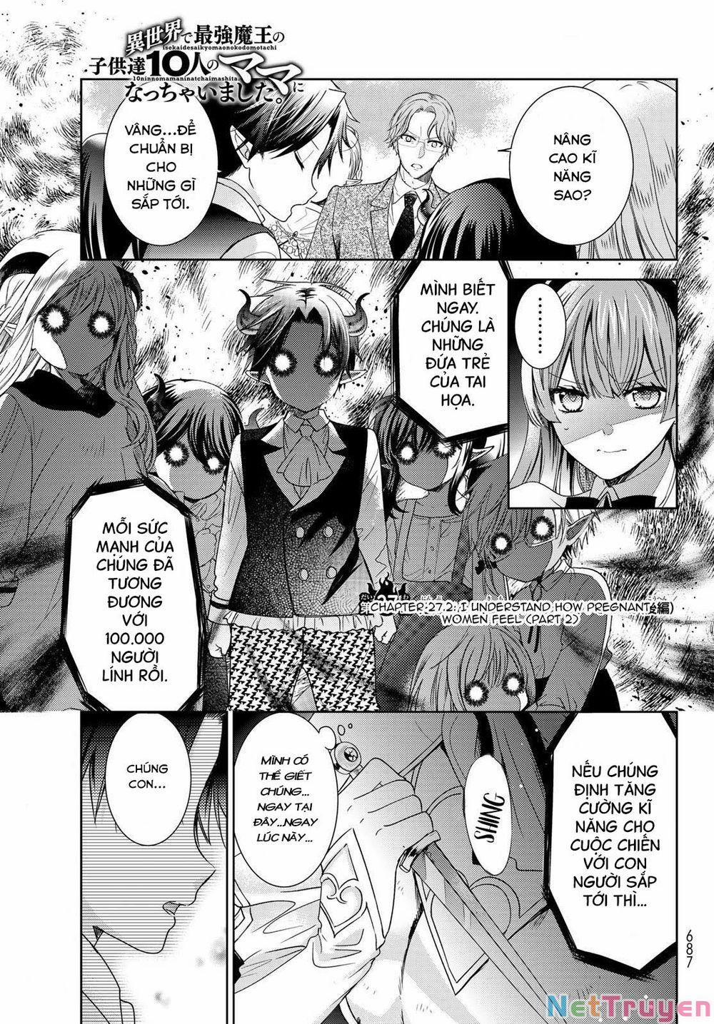 Isekai De Saikyo Mao No Kodomotachi No Mama Ni Natchaimashita 27.2 trang 1