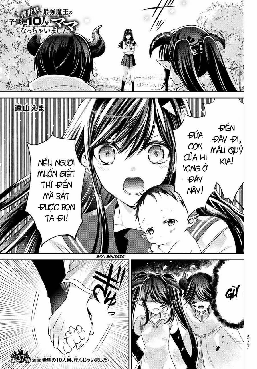 Isekai De Saikyo Mao No Kodomotachi No Mama Ni Natchaimashita 37.2 trang 1