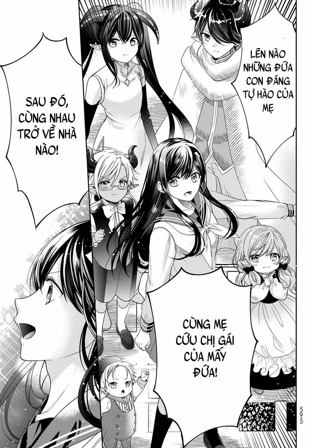 Isekai De Saikyo Mao No Kodomotachi No Mama Ni Natchaimashita 39 trang 40