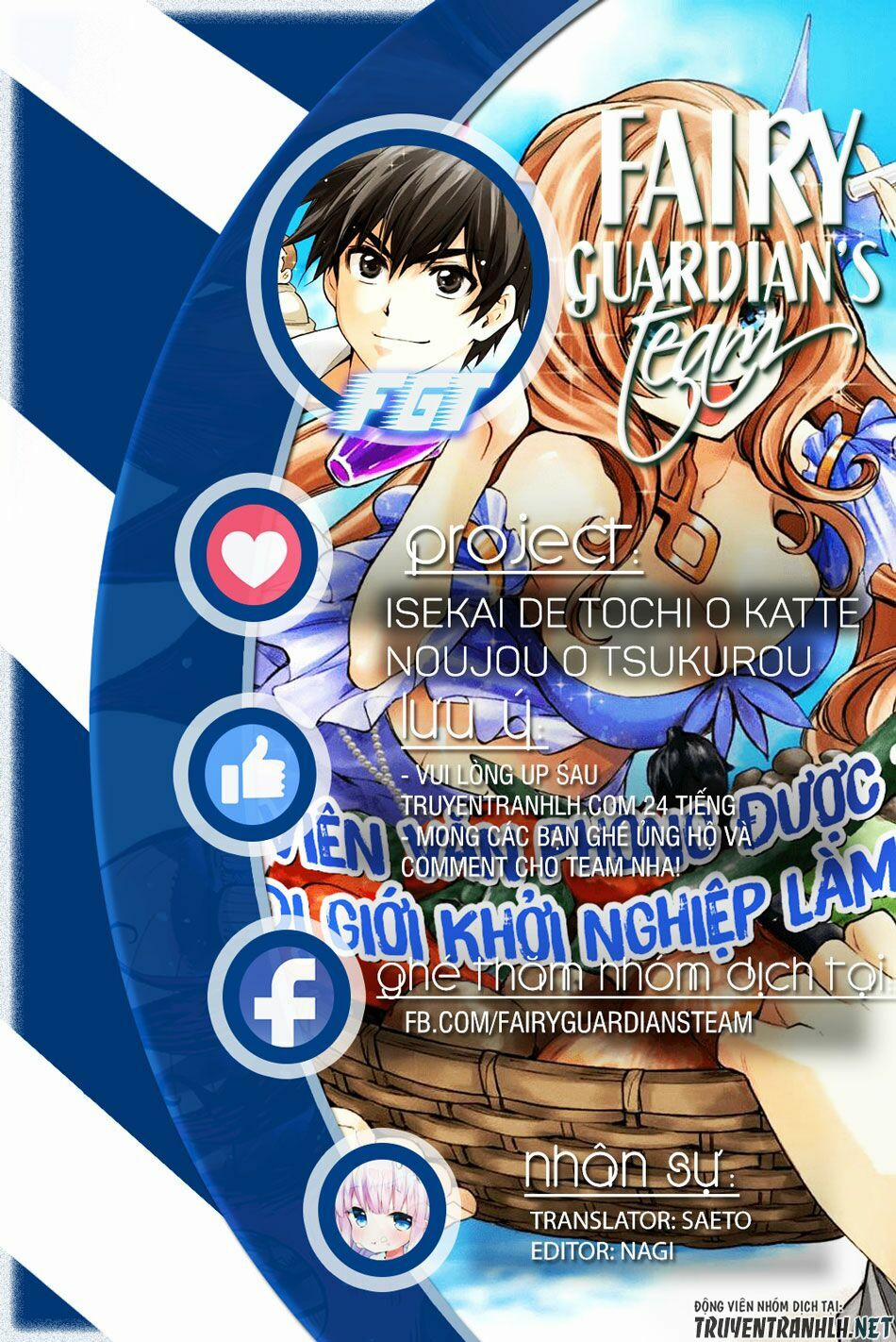 Isekai De Tochi O Katte Noujou O Tsukurou 1 trang 0