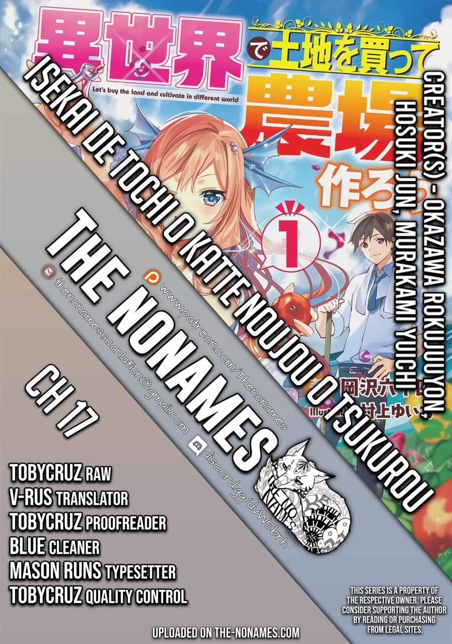 Isekai De Tochi O Katte Noujou O Tsukurou 17 trang 1