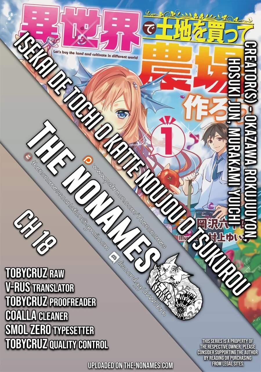 Isekai De Tochi O Katte Noujou O Tsukurou 18 trang 1