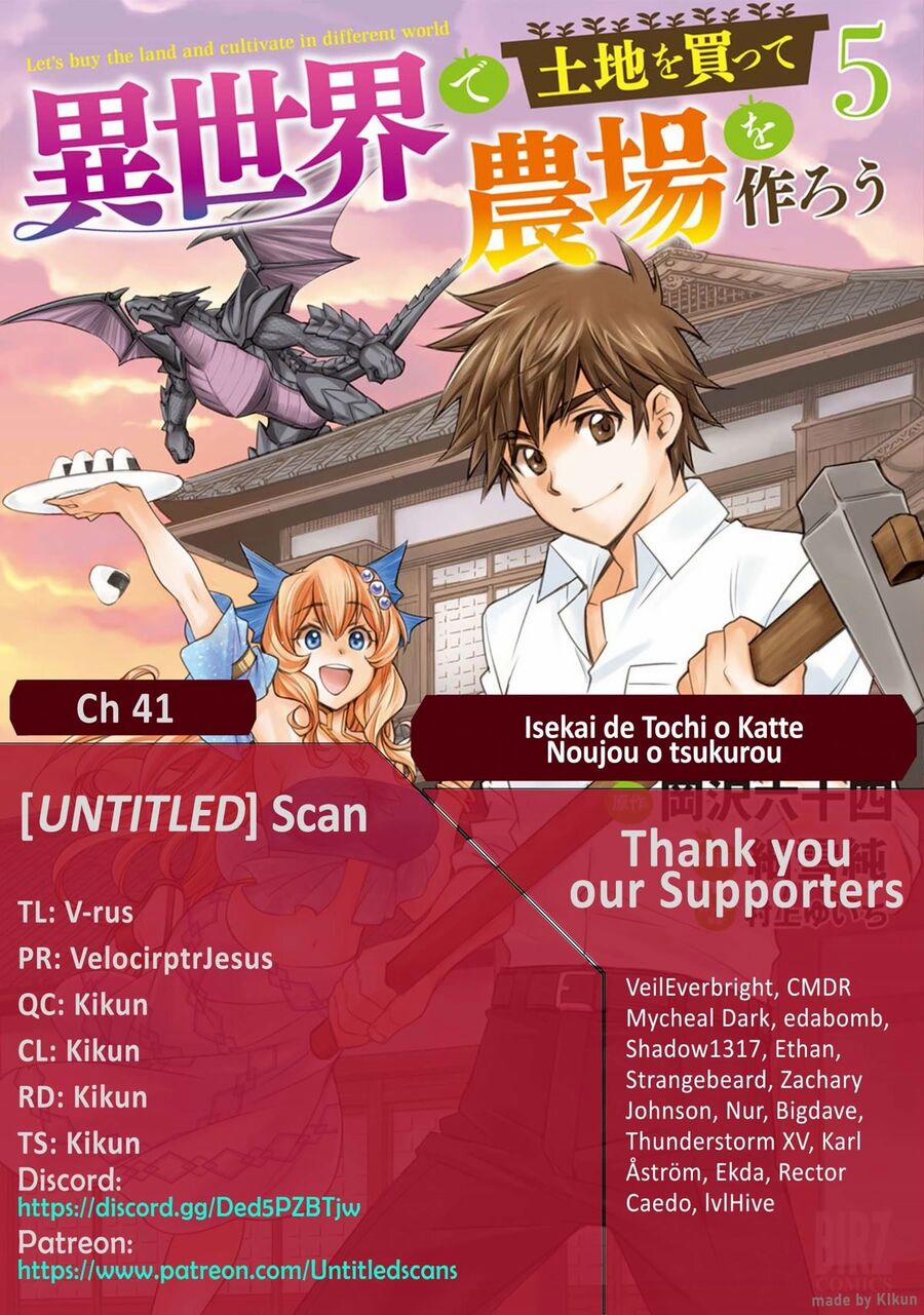 Isekai De Tochi O Katte Noujou O Tsukurou 41 trang 0