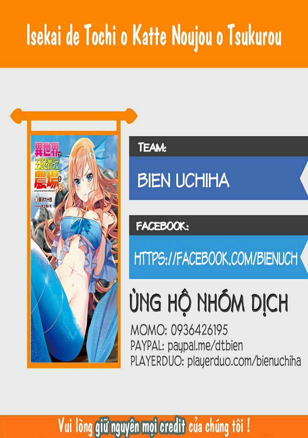 Isekai De Tochi O Katte Noujou O Tsukurou 6 trang 0