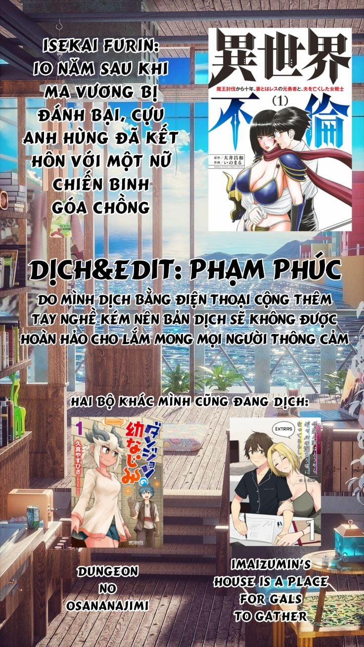 Isekai Furin: 10 Năm Sau Khi Ma Vương Bị Đánh Bại, Cựu Anh Hùng Đã Kết Hôn Với Một Nữ Chiến Binh Góa Chồng 10 trang 1